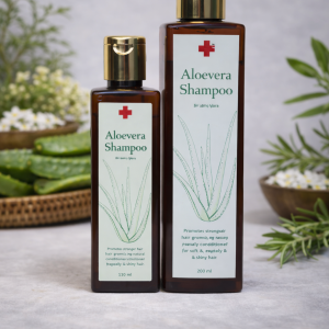 Sewa Aloevera Shampoo herbal hair care shampoo with natural aloe vera extract for healthy, soft and shiny hair