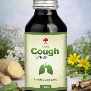 SEWA Ayurvedic Cough Syrup for cough relief and throat soothing