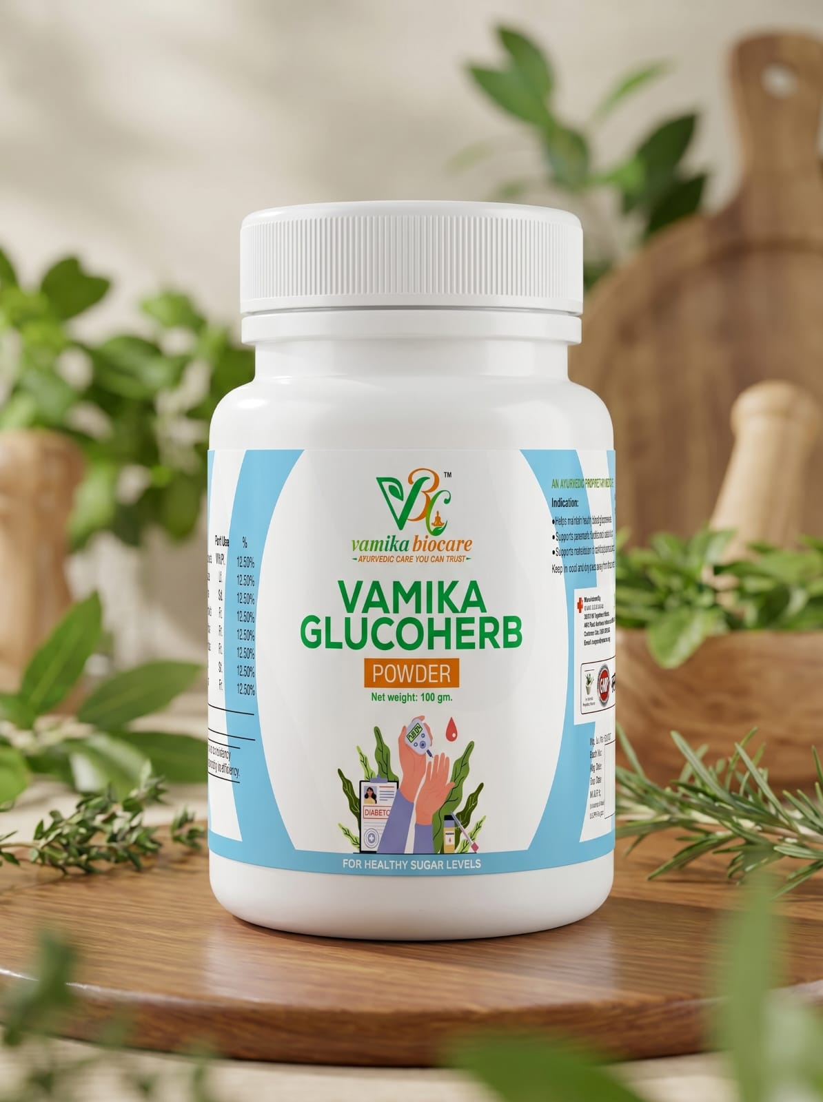 Vamika Glucoherbs Powder 100gm